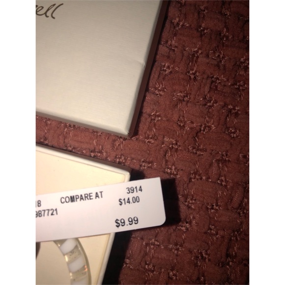 Darbie Angell Clear Sparkly Hoop Earrings - Picture 3 of 3